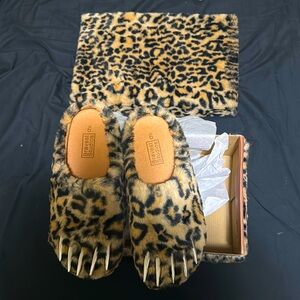 Bravest Studios Leopard Print Loafers